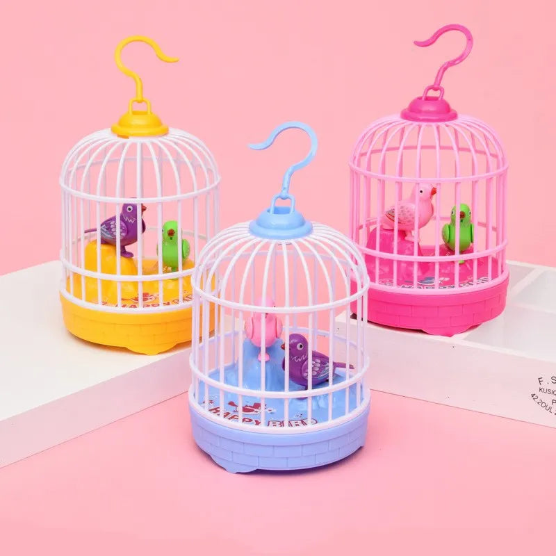 Talking birds cage toy - pukhtoon.shop