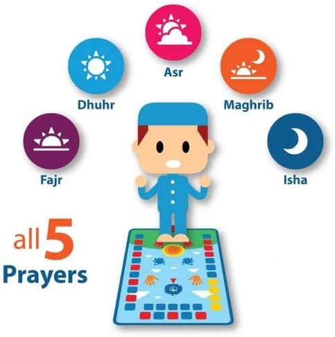 Educational Islamic Prayer Mat - pukhtoon.shop